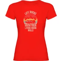 Kruskis Life Rocks T-shirt Med Korta ärmar Kruskis Life Rocks T-shirt Med Korta ärmar