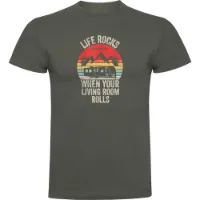 Kruskis Life Rocks T-shirt Med Korta ärmar Kruskis Life Rocks T-shirt Med Korta ärmar