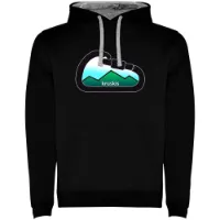 Kruskis Mountain Carabiner Two-colour Tröja Med Huva