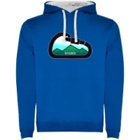 Kruskis Mountain Carabiner Two-colour Tröja Med Huva