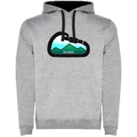 Kruskis Mountain Carabiner Two-colour Tröja Med Huva