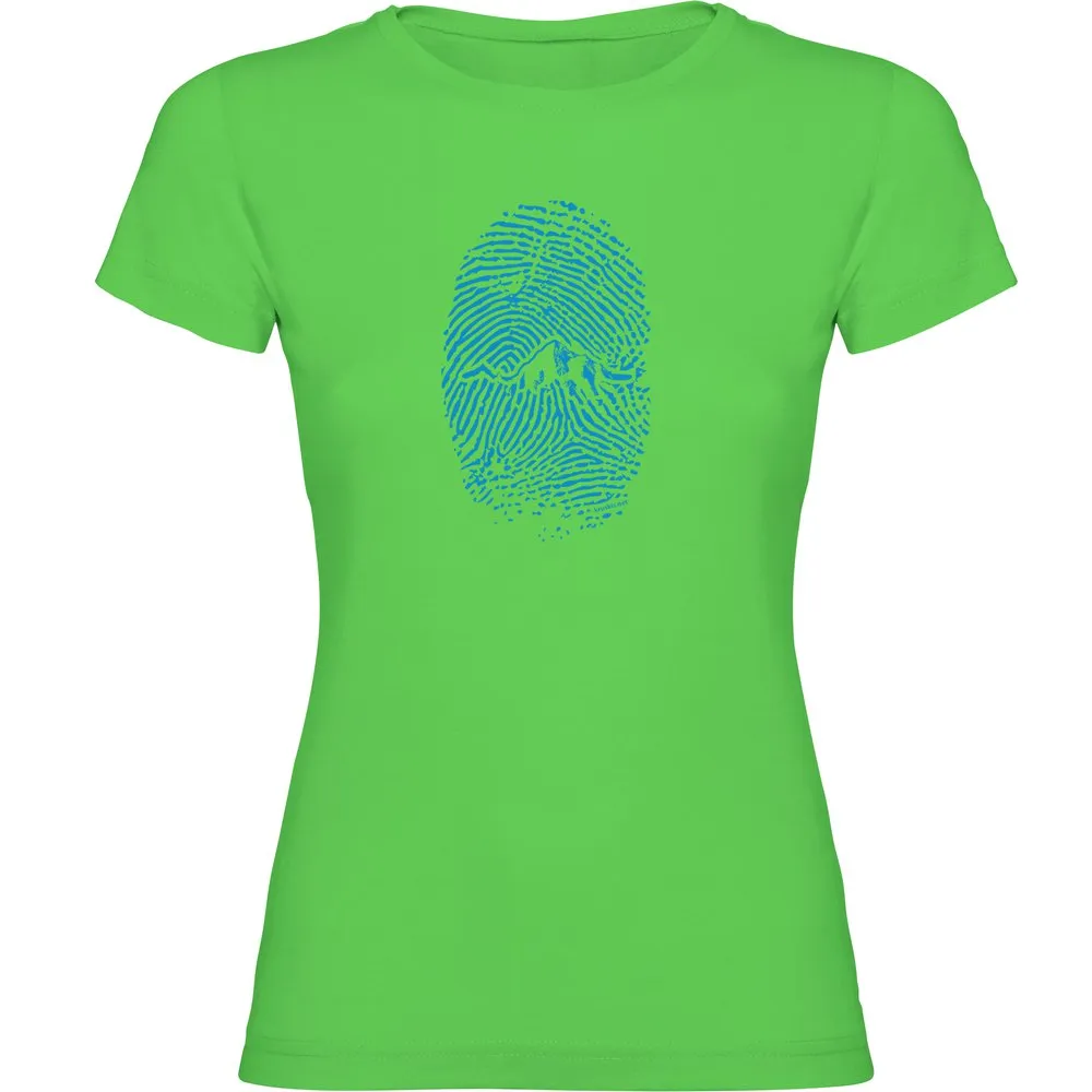 Kruskis Mountain Fingerprint T-shirt Med Korta ärmar Kruskis Mountain Fingerprint T-shirt Med Korta ärmar