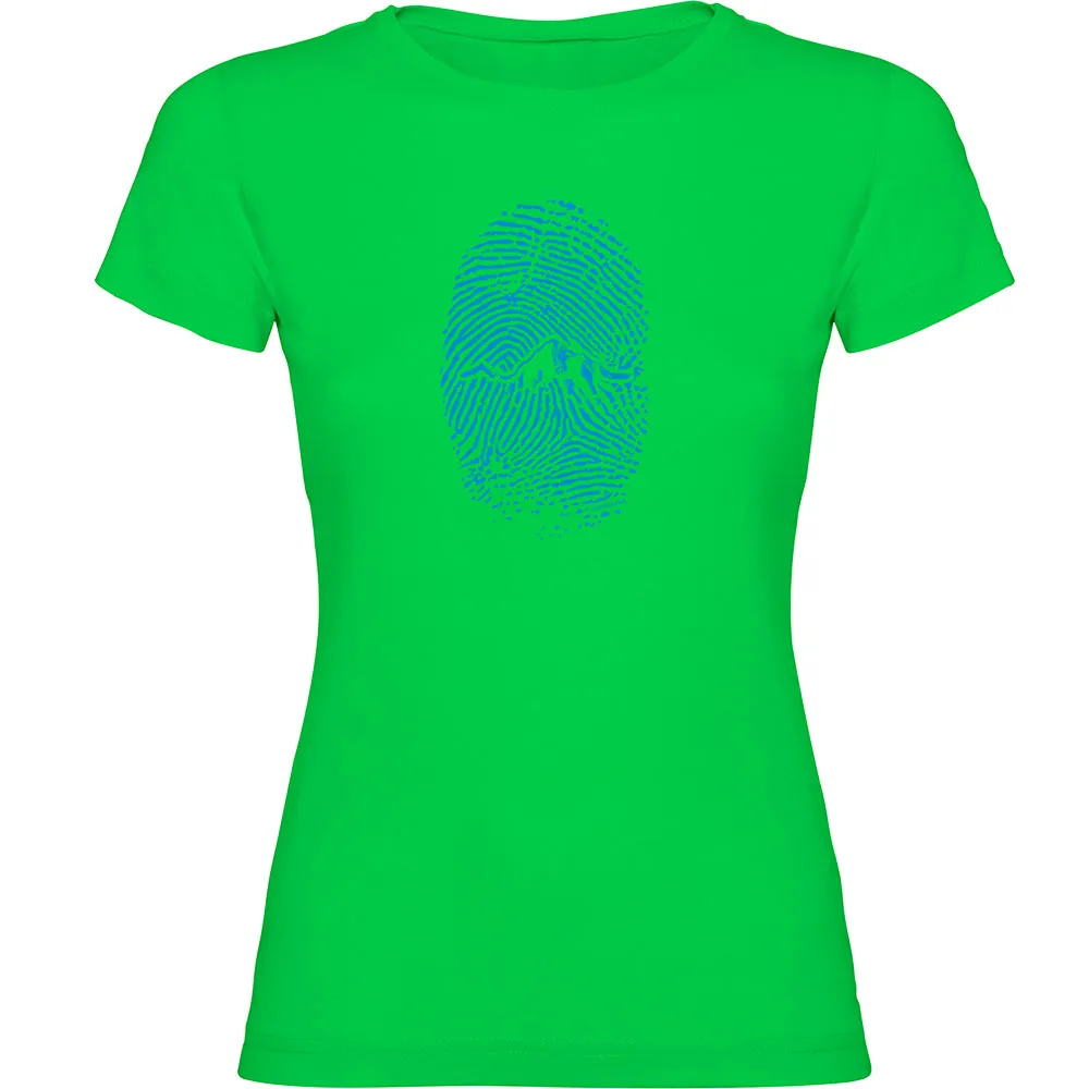 Kruskis Mountain Fingerprint T-shirt Med Korta ärmar