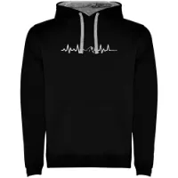 Kruskis Mountain Heartbeat Two-colour Tröja Med Huva