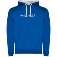 Kruskis Mountain Heartbeat Two-colour Tröja Med Huva
