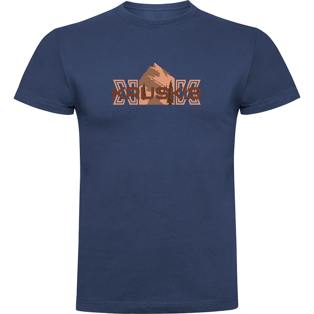 Kruskis Mountain Logo T-shirt Med Korta ärmar