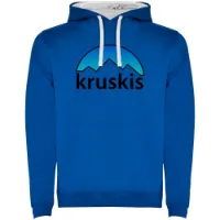 Kruskis Mountain Silhouette Two-colour Tröja Med Huva