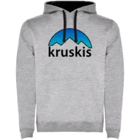 Kruskis Mountain Silhouette Two-colour Tröja Med Huva