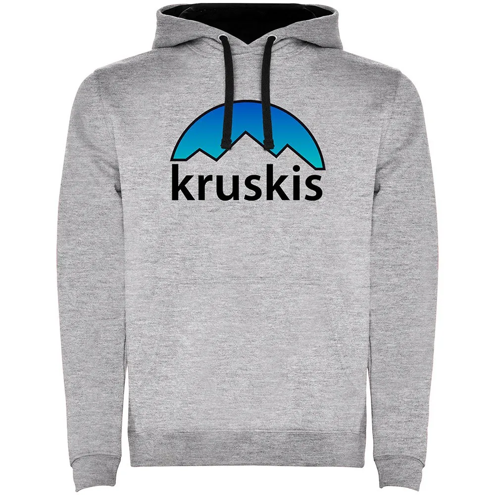 Kruskis Mountain Silhouette Two-colour Tröja Med Huva