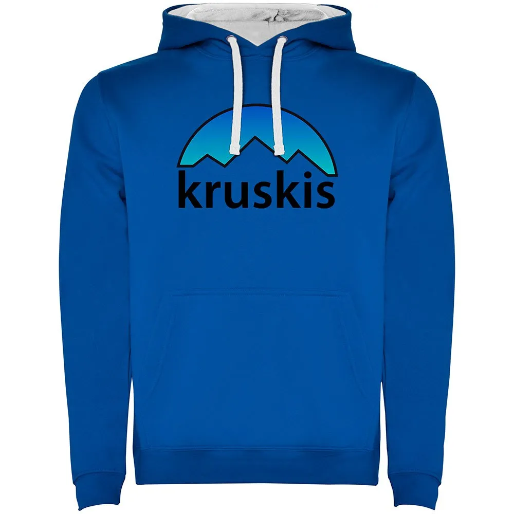 Kruskis Mountain Silhouette Two-colour Tröja Med Huva
