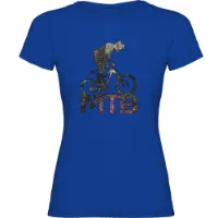 Kruskis Mtb Background T-shirt Med Korta ärmar