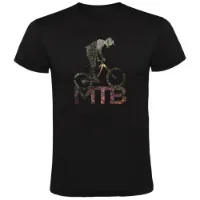 Kruskis Mtb Background T-shirt Med Korta ärmar Kruskis Mtb Background T-shirt Med Korta ärmar