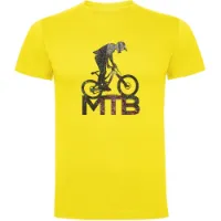 Kruskis Mtb Background T-shirt Med Korta ärmar