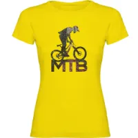 Kruskis Mtb Background T-shirt Med Korta ärmar Kruskis Mtb Background T-shirt Med Korta ärmar