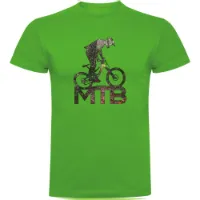 Kruskis Mtb Background T-shirt Med Korta ärmar Kruskis Mtb Background T-shirt Med Korta ärmar