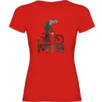 Kruskis Mtb Background T-shirt Med Korta ärmar Kruskis Mtb Background T-shirt Med Korta ärmar