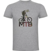 Kruskis Mtb Background T-shirt Med Korta ärmar Kruskis Mtb Background T-shirt Med Korta ärmar