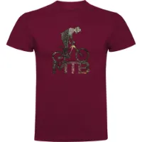 Kruskis Mtb Background T-shirt Med Korta ärmar Kruskis Mtb Background T-shirt Med Korta ärmar