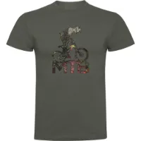 Kruskis Mtb Background T-shirt Med Korta ärmar Kruskis Mtb Background T-shirt Med Korta ärmar