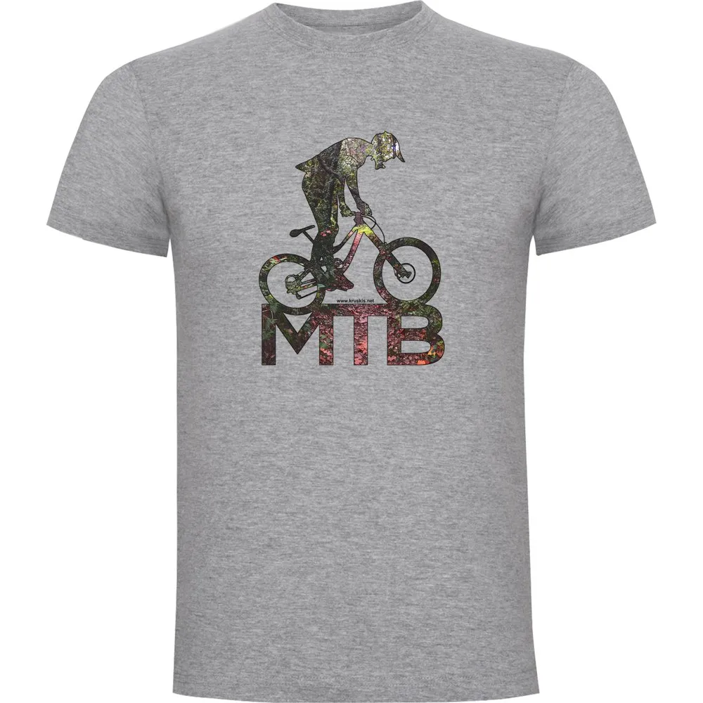 Kruskis Mtb Background T-shirt Med Korta ärmar Kruskis Mtb Background T-shirt Med Korta ärmar