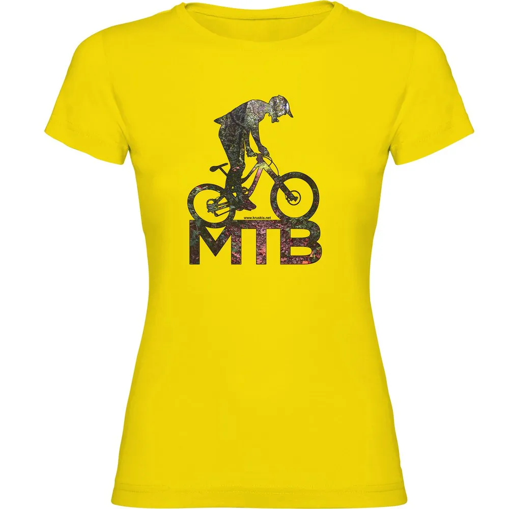 Kruskis Mtb Background T-shirt Med Korta ärmar