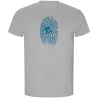 Kruskis Mtb Fingerprint Eco T-shirt Med Korta ärmar Kruskis Mtb Fingerprint Eco T-shirt Med Korta ärmar