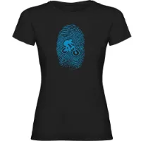 Kruskis Mtb Fingerprint T-shirt Med Korta ärmar Kruskis Mtb Fingerprint T-shirt Med Korta ärmar