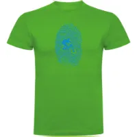 Kruskis Mtb Fingerprint T-shirt Med Korta ärmar Kruskis Mtb Fingerprint T-shirt Med Korta ärmar