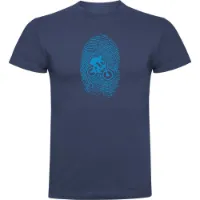 Kruskis Mtb Fingerprint T-shirt Med Korta ärmar Kruskis Mtb Fingerprint T-shirt Med Korta ärmar