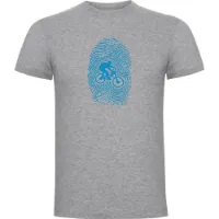 Kruskis Mtb Fingerprint T-shirt Med Korta ärmar Kruskis Mtb Fingerprint T-shirt Med Korta ärmar