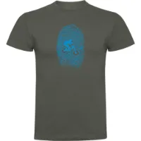 Kruskis Mtb Fingerprint T-shirt Med Korta ärmar