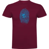 Kruskis Mtb Fingerprint T-shirt Med Korta ärmar