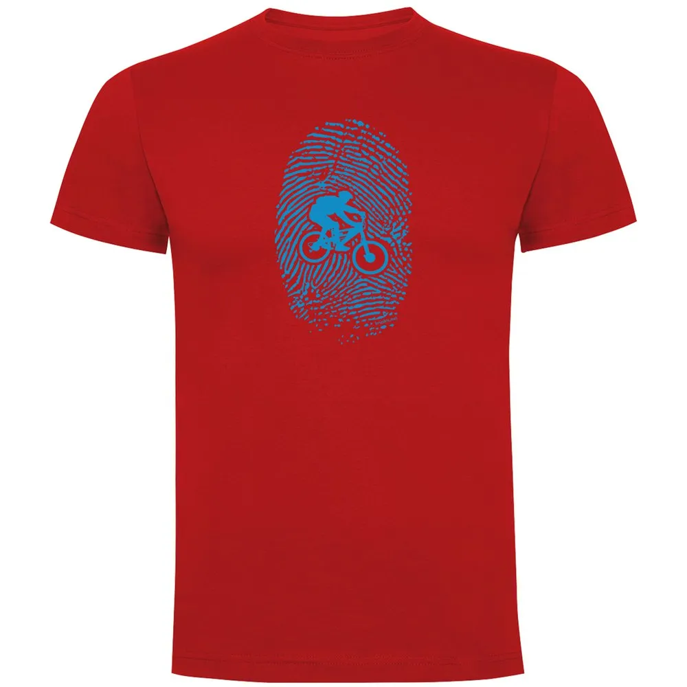 Kruskis Mtb Fingerprint T-shirt Med Korta ärmar Kruskis Mtb Fingerprint T-shirt Med Korta ärmar