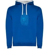Kruskis Mtb Fingerprint Two-colour Tröja Med Huva Kruskis Mtb Fingerprint Two-colour Tröja Med Huva