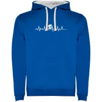 Kruskis Mtb Heartbeat Two-colour Tröja Med Huva Kruskis Mtb Heartbeat Two-colour Tröja Med Huva