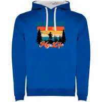 Kruskis My Adventure Two-colour Tröja Med Huva