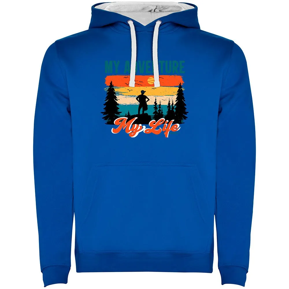 Kruskis My Adventure Two-colour Tröja Med Huva Kruskis My Adventure Two-colour Tröja Med Huva