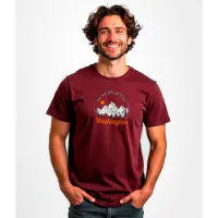 Kruskis On Mountain Time T-shirt Med Korta ärmar Kruskis On Mountain Time T-shirt Med Korta ärmar
