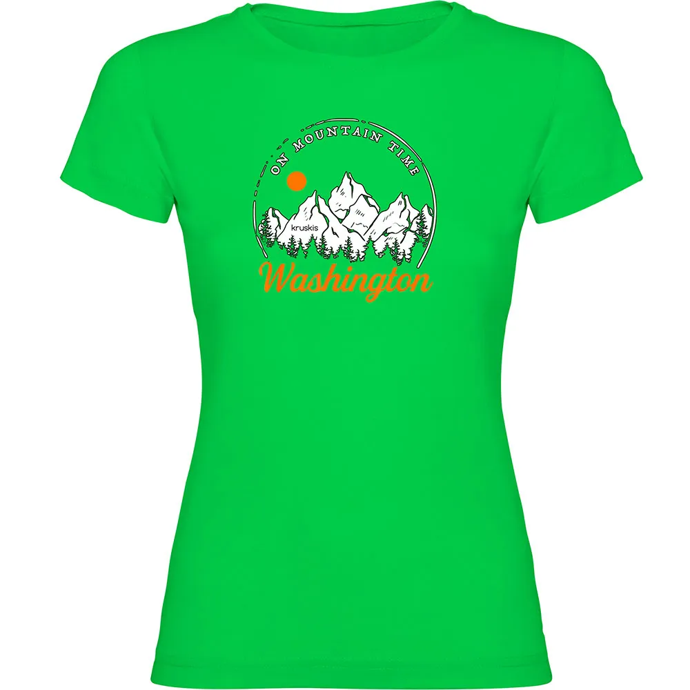 Kruskis On Mountain Time T-shirt Med Korta ärmar Kruskis On Mountain Time T-shirt Med Korta ärmar
