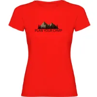 Kruskis Plan Your Camp T-shirt Med Korta ärmar Kruskis Plan Your Camp T-shirt Med Korta ärmar