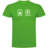 Kruskis Problem Solution Bike T-shirt Med Korta ärmar