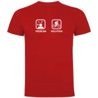 Kruskis Problem Solution Bike T-shirt Med Korta ärmar Kruskis Problem Solution Bike T-shirt Med Korta ärmar