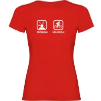 Kruskis Problem Solution Bike T-shirt Med Korta ärmar