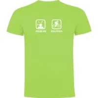 Kruskis Problem Solution Bike T-shirt Med Korta ärmar Kruskis Problem Solution Bike T-shirt Med Korta ärmar
