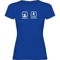Kruskis Problem Solution Run T-shirt Med Korta ärmar male