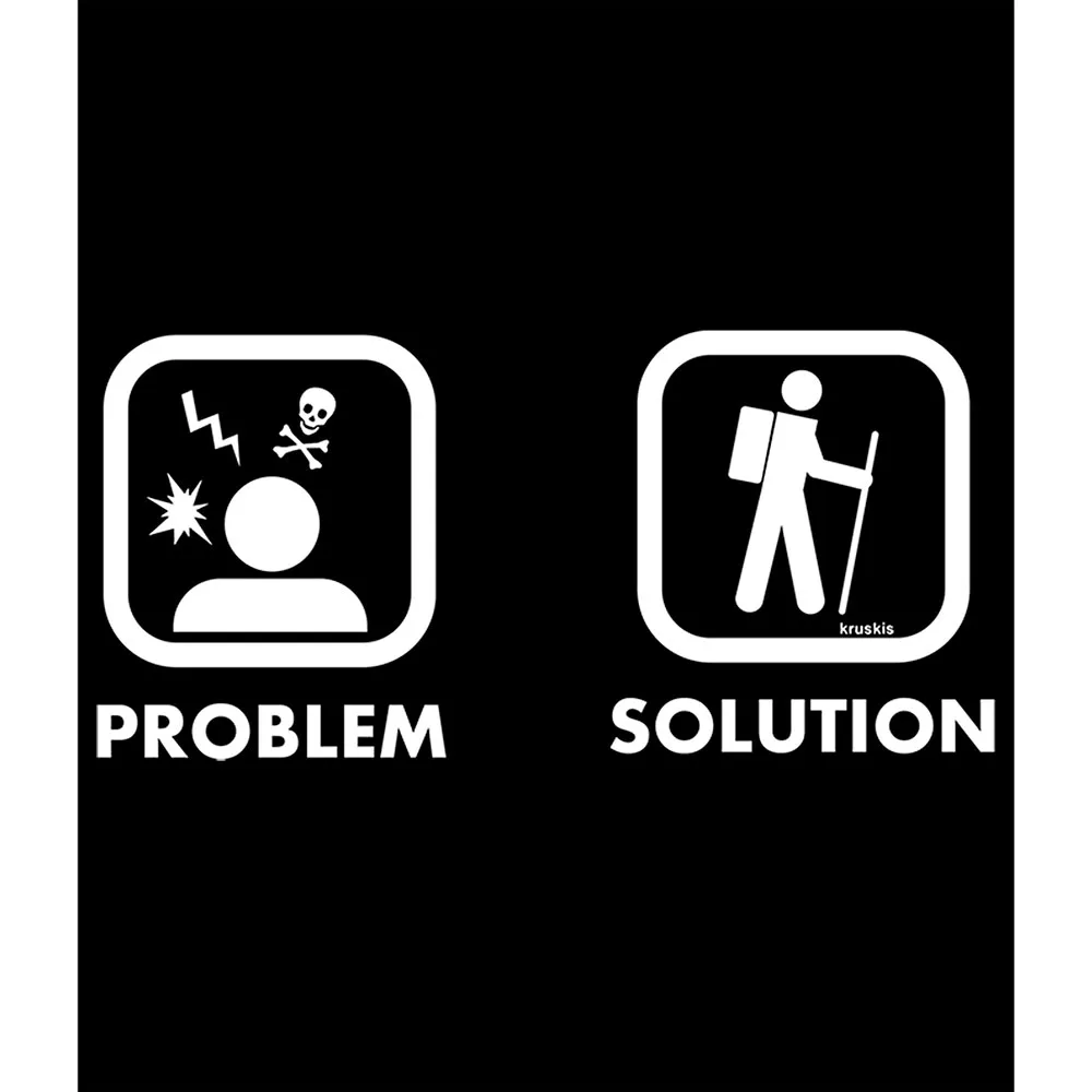 Kruskis Problem Solution Trek T-shirt Med Korta ärmar