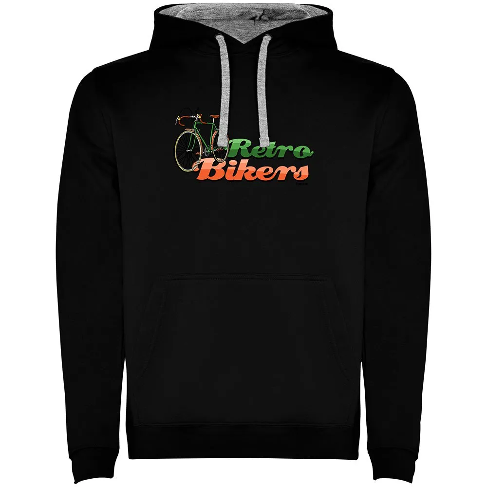 Kruskis Retro Bikers Two-colour Tröja Med Huva Kruskis Retro Bikers Two-colour Tröja Med Huva