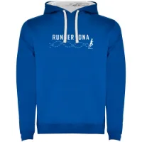Kruskis Runner Dna Two-colour Tröja Med Huva male