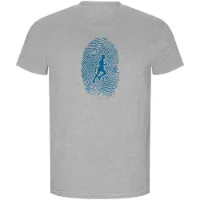 Kruskis Runner Fingerprint Eco T-shirt Med Korta ärmar male Kruskis Runner Fingerprint Eco T-shirt Med Korta ärmar male