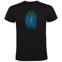 Kruskis Runner Fingerprint T-shirt Med Korta ärmar male Kruskis Runner Fingerprint T-shirt Med Korta ärmar male
